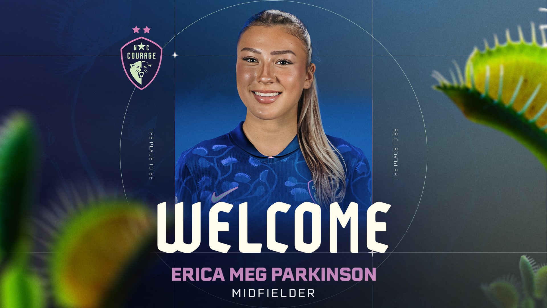 COURAGE SIGN ENGLAND NATIONAL TEAM MIDFIELDER ERICA MEG PARKINSON 